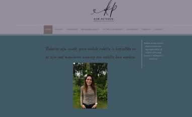 Schermafbeelding van kimpeterse.nl