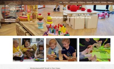 Schermafbeelding van kinderdagverblijfsmall.nl
