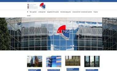 Schermafbeelding van kingglasfolies.nl