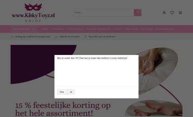 Schermafbeelding van kinkytoyz.nl