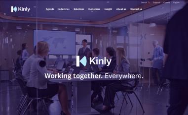Schermafbeelding van kinly.com