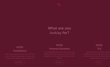 Schermafbeelding van kiota.nl