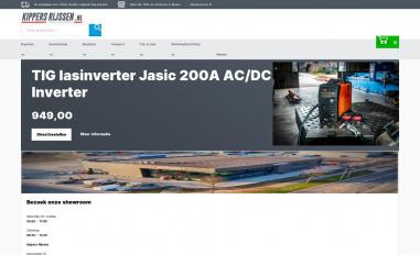 Schermafbeelding van kippersrijssen.nl