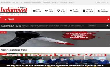 Schermafbeelding van kirsehirhakimiyet.com