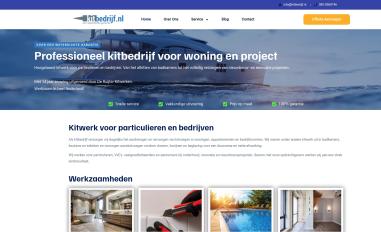 Schermafbeelding van kitbedrijf.nl