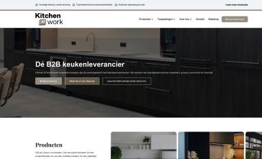 Schermafbeelding van kitchenatwork.nl