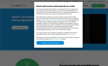 Schermafbeelding van kiwatt.nl