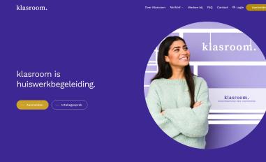 Schermafbeelding van klasroom.nl