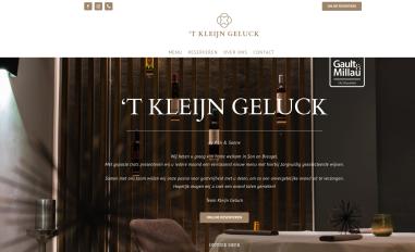 Schermafbeelding van kleijngeluck.nl