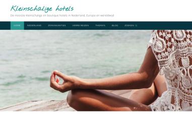 Schermafbeelding van kleinschalige-hotels.nl