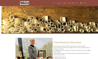 Schermafbeelding van kleire.be