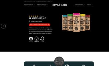 Schermafbeelding van klepperenklepper.nl