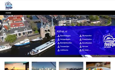 Schermafbeelding van klifrak.nl