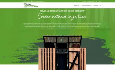 Schermafbeelding van kliko-ombouw-shop.nl