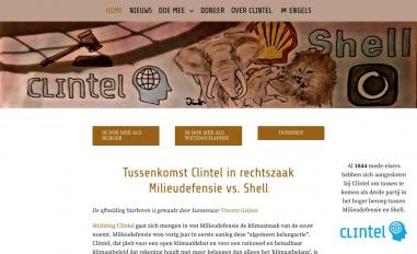 Schermafbeelding van klimaatzaakvandeeeuw.nl