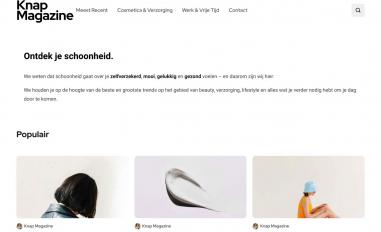 Schermafbeelding van knapmagazine.com