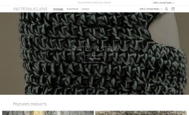 Schermafbeelding van knittedbalaclavas.com