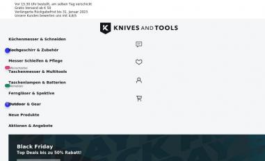 Schermafbeelding van knivesandtools.de