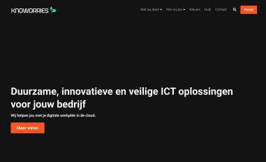 Schermafbeelding van knoworries.nl