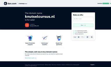 Schermafbeelding van knutselcursus.nl