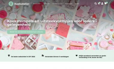Schermafbeelding van koekatelier.nl