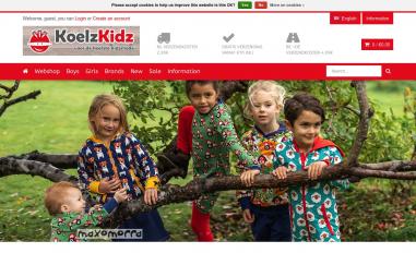 Schermafbeelding van koelzkidz.nl