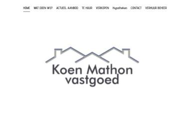 Schermafbeelding van koenmathon-vastgoed.nl