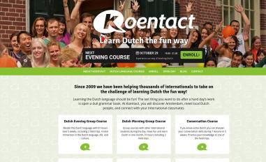 Schermafbeelding van koentact.nl