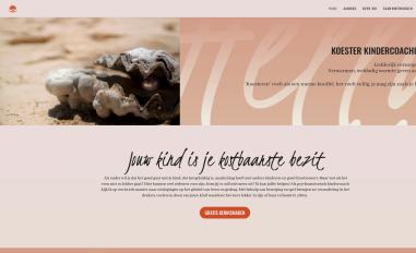 Schermafbeelding van koesterkindercoaching.nl