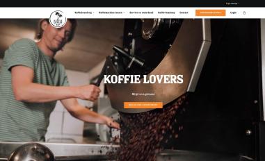 Schermafbeelding van koffie-lovers.nl