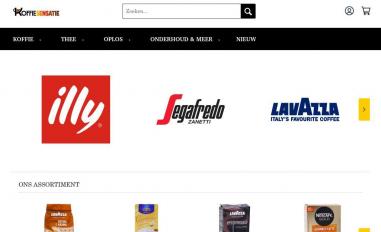 Schermafbeelding van koffiesensatie.nl