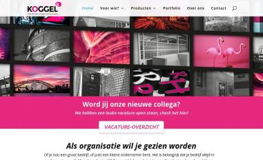 Schermafbeelding van koggelreclame.nl