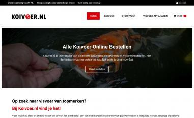 Schermafbeelding van koivoer.nl
