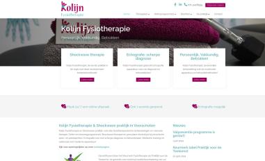 Schermafbeelding van kolijnfysiotherapie.nl
