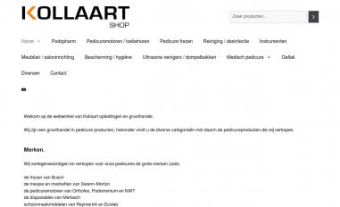 Schermafbeelding van kollaartshop.nl