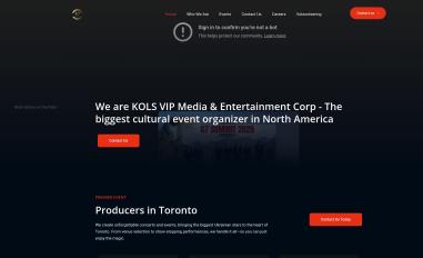 Schermafbeelding van kolsvip.com