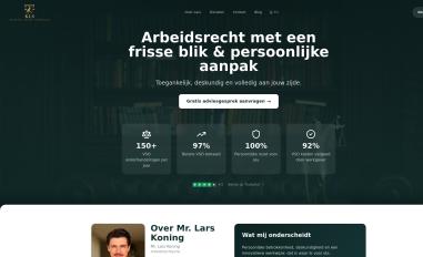 Schermafbeelding van koninglegalservice.figma.site