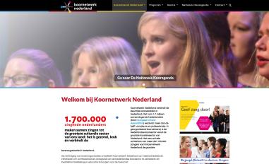 Schermafbeelding van koornetwerk.nl
