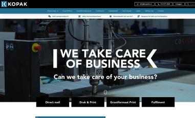 Schermafbeelding van kopakbv.nl