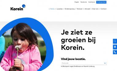 Schermafbeelding van korein.nl
