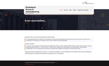 Schermafbeelding van kortenbachpa.nl