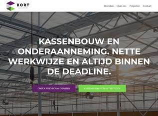 Schermafbeelding van kortkassenbouw.nl