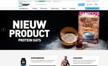 Schermafbeelding van kossonutrition.nl