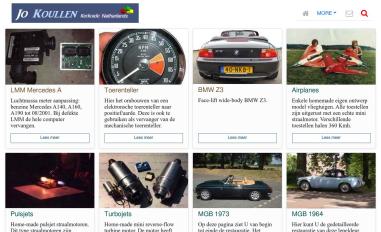 Schermafbeelding van koullen.nl