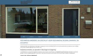 Schermafbeelding van kozijnenbouw-broeder.nl
