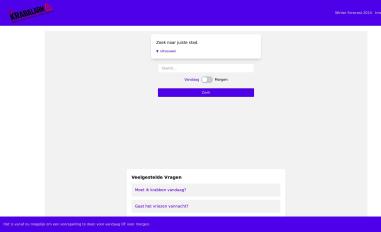 Schermafbeelding van krabalarm.nl