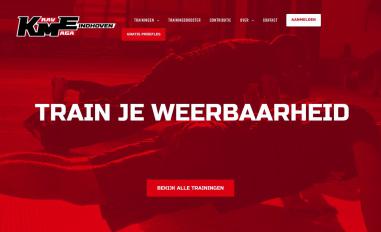 Schermafbeelding van kravmagaeindhoven.nl