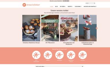 Schermafbeelding van kreativfieber.de