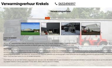 Schermafbeelding van krekelsverhuur.nl