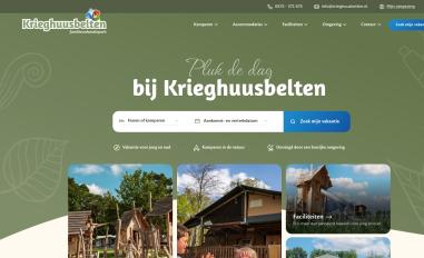 Schermafbeelding van krieghuusbelten.nl